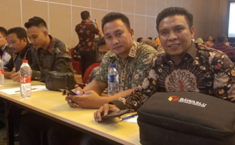 Ketua Bawaslu Kabupaten Pohuwato Hadiri Rapat Kerja Teknis Evaluasi Penanganan Pelanggaran Pemilu Gelombang I Tahun 2019.