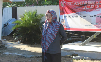 Apel Rutin Setiap Senin, Rahmawaty : Tetap Jaga Kedisiplinan
